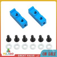 Pelaso เซอร์โวเมาท์เซอร์โวอลูมิเนียมอลูมิเนียม RC สำหรับตีนตะขาบ G601 GF01 Wr02 54587