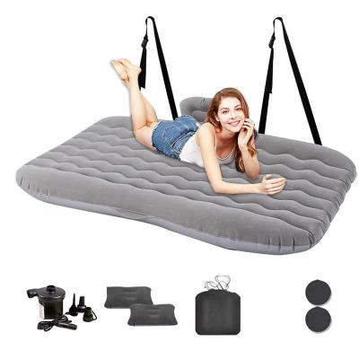 Inflatable Bed For Car Sleeping Mat With Inflating Pump Camping Accessory For Your Home Garden Balcony Or Outdoor Camping