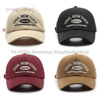 ☏☜❈ New York 1989 Letter Print Baseball Cap Adjustable Vintage Dad Hat Summer Visor Cap