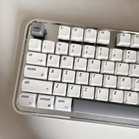 124 Keys Minimalist White XDA Keycaps For MX Switch Mechanical Keyboard Dye Sublimation PBT Keycap Personalizadas XDA Profile