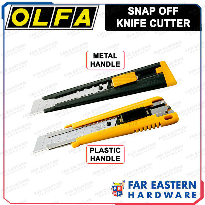 OLFA Snap Off Knife Cutter | 9mm Stainless Blade Made In Japan | Lazada PH