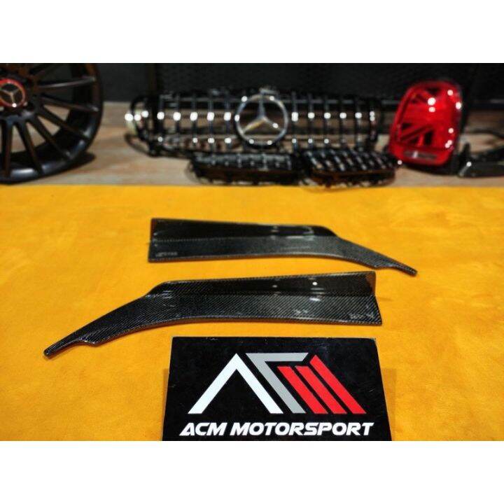 Universal bmw carbon fiber rear diffuser Lazada