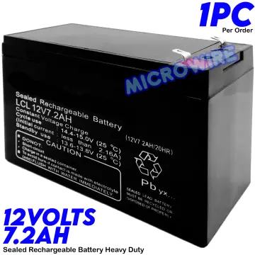 Rechargeable Battery Sealed Lead-Acid 6V 2.8Ah LEETEC RB628B