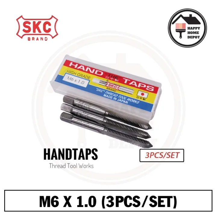 hotsale!☃☎ (3PCS) HANDTAPS SKC M6 X 1.0 MADE IN JAPAN Lazada PH