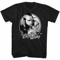 Mens Summer T-shirt Rocky Clubber Lang Black T-Shirt Hip hop Cotton for Mens  Z7A7