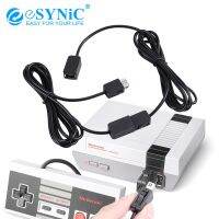 [LUNA electronic accessories] ESYNiC สายต่อขยายอุปกรณ์ควบคุมคลาสสิก2ชิ้น3M สายไฟสำหรับรุ่น Super Nintendo SNES