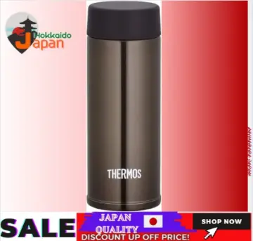 Thermos made in Japan Water bottle Vacuum insulated mobile mug One-touch  open 400ml Blue JOA-401 TO THE// Lid/ Drinking 