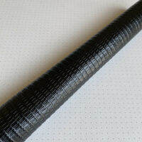 Pool Cue Leather Wrap Black Lizard Pattern Embossed Cowhide Leather