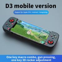 D3ไร้สายหด Gamehandle บลูทูธเข้ากันได้ควบคุมการเล่นเกมยืดเกมจับสำหรับ xiaomisamsung