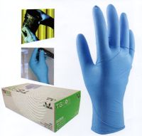 ถุงมือยางไนไตรชนิดไม่มีแป้ง (50 คู่/กล่อง) Tonga Small Medium Large Nitrile Glove