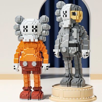KWA ซีรีย์เพชรอณุภาคเล็กขนาดเล็กของ LEGO อิฐหินสร้างสรรค์ของเล่นเสริมสร้างสติปัญญาสำหรับเด็ก