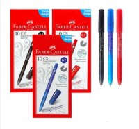 Faber-Castell ปากกาลูกลื่น CX 7 0.7 mm. หมึกสีน้ำเงิน แดง ดำ