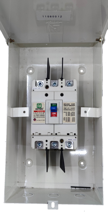 150A Industrial Circuit Breaker 3 Pole 25KAIC 220V AC with NEMA 3R ...