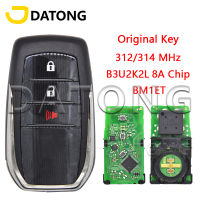 OCMN Datong World Car รีโมทคอนลสำหรับ Toyota HILUX B3U2K2L BM1ET 312314MHz ชิป8A RF430 61K643-0010 Original Promixity Card Cnsm