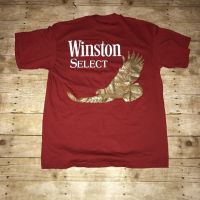 Vintage 1992 Winston Cigarette Eagle Men Tshirt Tshirts