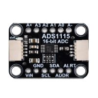 ;.[- 16 Bit I2C ADS1115 Module ADC 4 Channel With Programmable Gain Amplifier Rpi Development Board