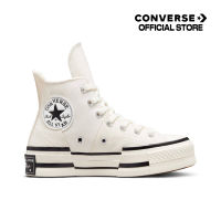 Converse Chuck 70 Plus Canvas - Egret/Black/Egret - Foundational Canvas - Hi - A00915C - A00915CF2CMXX