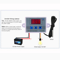 W3002 Digital Temperature Controller ไมโครคอมพิวเตอร์ Thermoregulator ความร้อน Cool Temp Thermostat Control Switch 12V220V