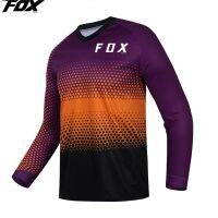 Teleyi Fox MTB เสื้อเสื้อออฟโร้ดสำหรับขี่มอเตอร์ไซด์,เสื้อเชิ๊ตผู้ชายระบายอากาศได้ดีเสื้อแข่งแขนยาวจักรยานเสือภูเขา Mtb แห้งเร็วเสื้อเจอร์ซีย์นักปั่น