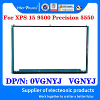 ใหม่เดิม0vgnyj vgnyj สำหรับ XPS 15 9500แม่นยำ5550แล็ปท็อปจอแอลซีดีฝาจอแอลซีดีด้านหน้าตัดปก bezi พลาสติกไม่สัมผัส