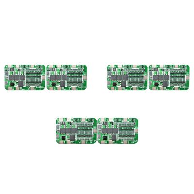 6Pcs 6S 15A 24V PCB BMS Charger Protection Board for 6 18650 Li-Ion Lithium Battery Cell Module DIY Kit