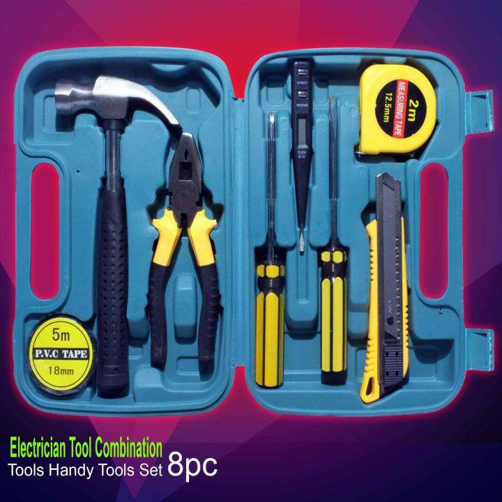 Electrician Tool Combination Handy Tool set Complete Package with