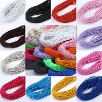 【hot】 High-Elastic 1mm Colorful Round Elastic Band Thread Cord Rope Rubber Stretch Sewing Accessories 9y
