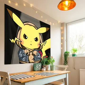 ANIME FAN ART KAWAII JAPANESE CARTOON Elevate Your Home Decor with AI-Drawn  Anime Girl Tapestries Sticker for Sale by ANIME-CYBERPUNK