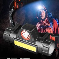 ไฟฉายคาดหัว Outdoor ไฟฉายชาร์จไฟ USB Rechargeable Headlight ไฟฉายคาดหัว ไฟฉายคาดศีรษะ ไฟฉาย ไฟคาดหัว ไฟฉายชาร์จไฟ