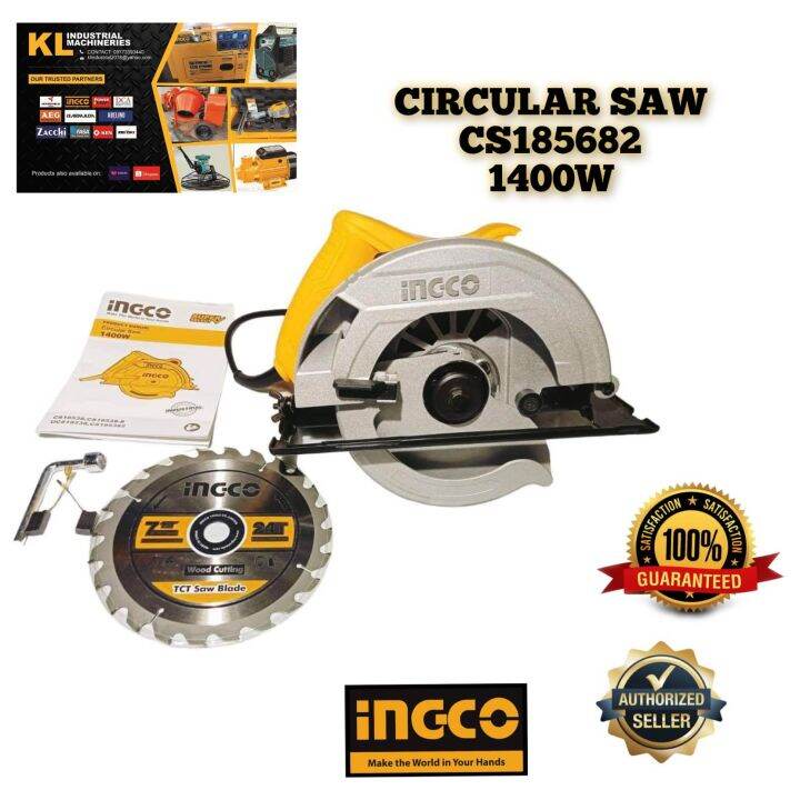 INGCO CIRCULAR SAW CS185682 Lazada PH
