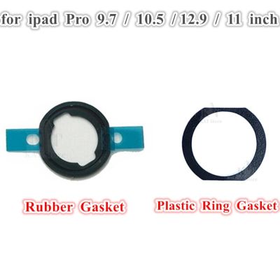 ปุ่มโฮมปะเก็นแหวนพลาสติกสำหรับ Ipad Pro 9.7 10.5 12.9นิ้ว1st 2nd 3rd Gen Air 3อะไหล่ปะเก็นยางปุ่มโฮม