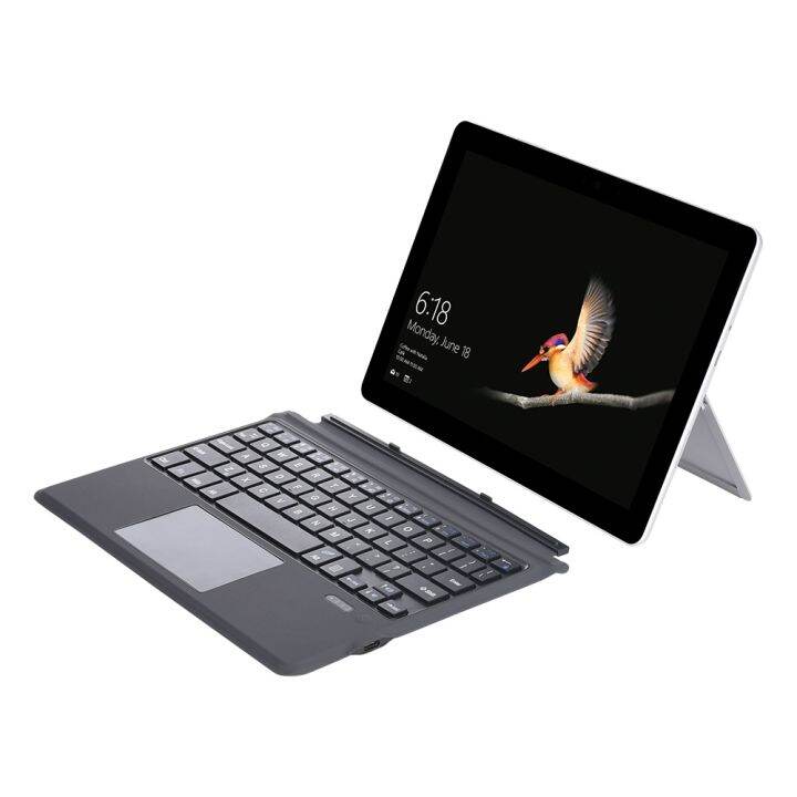 microsoft-surface-pro-3-pro-4-pro-5-pro-6-pro-7-pro-7-plus-แป้นพิมพ์กับทัชแพดบลูทูธแบบพกพาที่บางเฉียบและแบตเตอรี่แบบชาร์จไฟได้แบล็คไลท์ในตัว