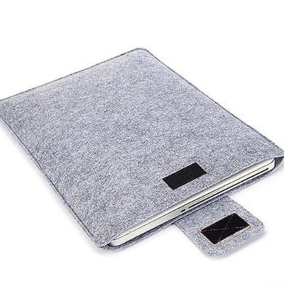 Felt Sleeve Slim Tablet Case Cover Bag for MacBooks Air Pro 11 13 15 Inch Solid Color Tablet Storage Bag Keyboard Accessories