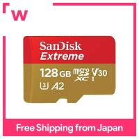 SanDisk Extreme การ์ด UHS-I MicroSDXC ขนาด128GB SDSQXAA-128G-GH3MA