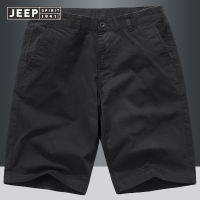 JEEP SPIRIT Shorts Men S Simple Five Pants Loose Casual Middle Pants Beach Pants