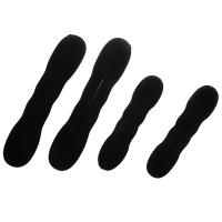 4pcs Magic Foam Sponge Clip Hair Styling Donut Bun Former Maker (2 Large+2 Small)