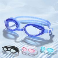 Swimming Goggles Anti Fog High-definition Flat Diving Goggles Water Sport Waterproof Adult Child Mirror Belt Multi-color Eyewear Goggles