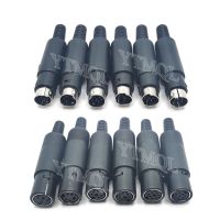 【hot】❖  1pcs 3/4/5/6/7/8 Pin Plug 3-8Pin Chassis Cable Mount Male Female Socket Welding Wire S Terminal PS2