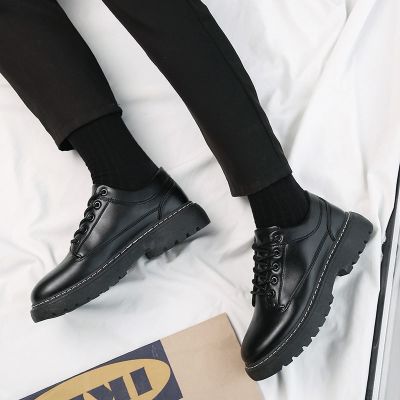 Chef shoes male waterproof non-slip kitchen men black work l厨师鞋男防滑防水厨房男士小黑鞋工作休闲上班皮鞋男商务小皮鞋男6.30