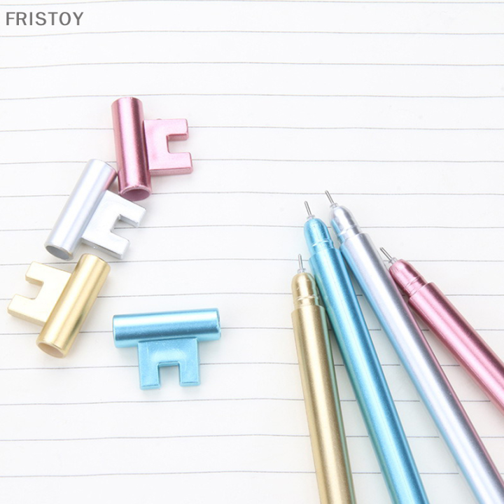 fristoy-เครื่องเขียนปากกาดีไซน์กุญแจชิ้น-ล็อต6ดอกปากกาเครื่องเขียนสำนักงานอุปกรณ์การเรียนของขวัญเครื่องเขียน