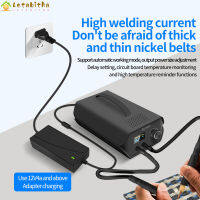 Lebitha เครื่องเชื่อมแบบพกพา12V/4a,เครื่องเชื่อมแบบสปอตไลท์1-110-Speed ตัวเก็บประจุปรับได้ความเร็วได้แผ่นโลหะนิกเกิลแบตเตอรี่ลิเธียม18650แบบทำมือ