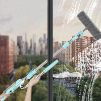 ?Dream Best? Window Cleaner Glass Cleaning Tool Glass Cleaner Window Squeegee Microfiber Extendable Window Scrubber Telescopic Handle Glass Sponge