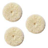 3Pcs Wool Polishing Pads Buffing Pads with Hook and Loop Back for Compound, Cutting &amp; Polishing