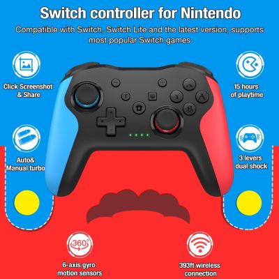 Wireless Joystick Switch Pro Controller Accessories Switch Remote Battery Vibration for Nintendo Switch Controller Game Hot Sale