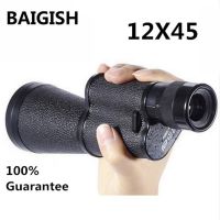 Metal 12X45 Russian Military Monocular HD High Quality Portable Mini Telescope Captain Caribbean Pirates Spyglass Binoculars