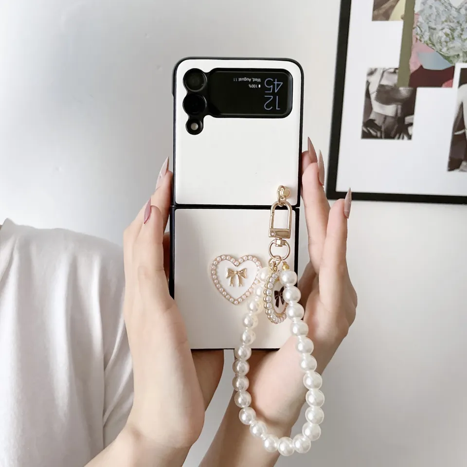 Love Pearl Bracelet Mobile Phone Case Is Suitable For Samsung