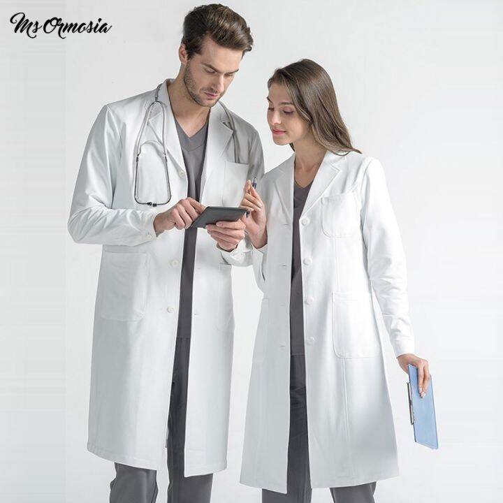 【FAST DELIVERY】Fashion Slim Universal Long Sleeve Lab Gown Nurse