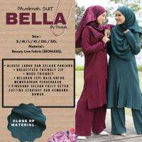 COD DSGERTRYTYIIO Theaza BELLA SUIT MUSLIMAH Womens Long Pants IRONLESS S till 3XL