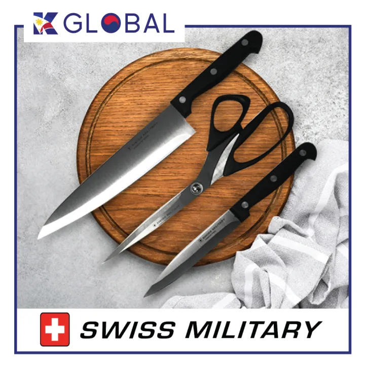 SwissMilitary Knife & Scissors Set Lazada PH