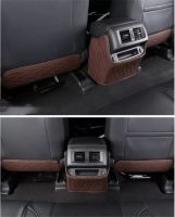 Nissan Terra/Navara Car Seat Anti Kick Pad Seat Backrest Leather Mat PU Leather Material for 2018 2019 2020 2021 2022 Model